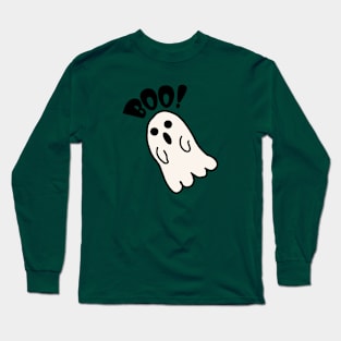 Halloween Ghost - Boo! Long Sleeve T-Shirt